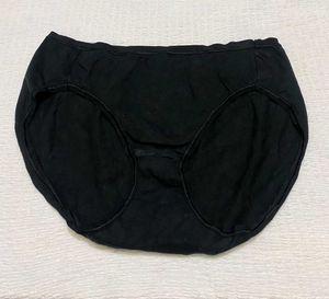 Basic Black Cotton Brief