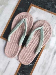 Pure Cotton Pink Flip-Flops