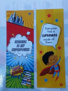 Superhero Bookmarks