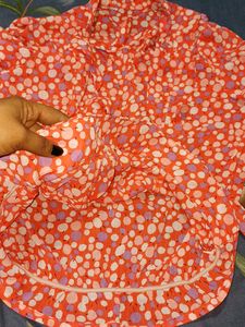 Flawless New Coral Color Top