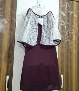 Cute Lace Top Dress