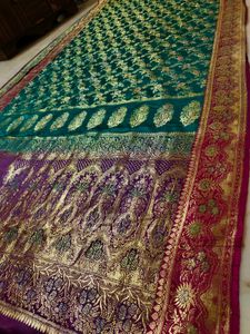 pure  banarasi saree original price 35k