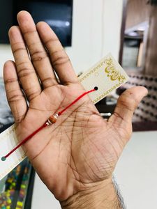 Pure Silver Rudraksh Rakhi