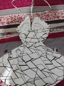 Geo Print Mini Dress
