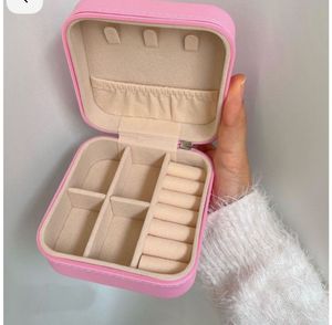 Pink Jewellery Organiser Box