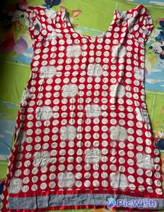 Beautiful Red Kurti