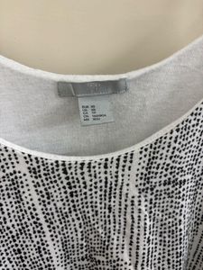 H&amp;M SHOE-TIE SLEEVES LACE TOP