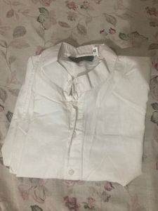 White Long Sleeve Button Down - Size 42