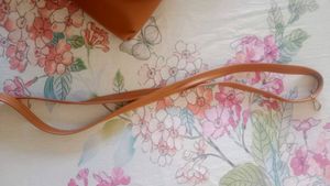 Brown Chain Handle Bag