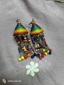 Colorful Beaded Earrings