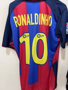BARCELONA 2004/05 home Ronaldinho football jersey