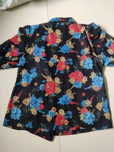 Korean  Floral Shirt