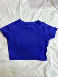 Bonkers Corner Red &amp; Blue Crop Tops