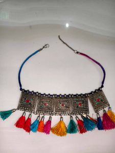 Ethnic Tassel Necklace