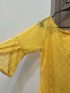 Yellow Lace Dress
