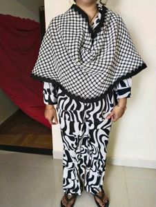 Woolen Stole Cum Shawl New 🆕 Zebra Print
