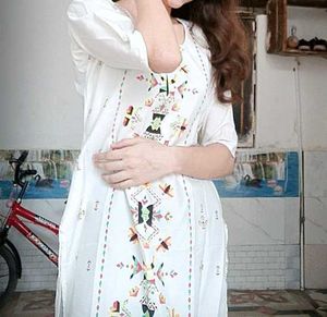Elegant White Kurta