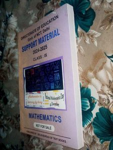 Class IX Mathematics Support Material