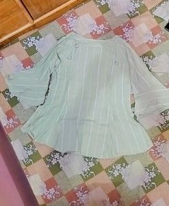 Striped Flowy Top