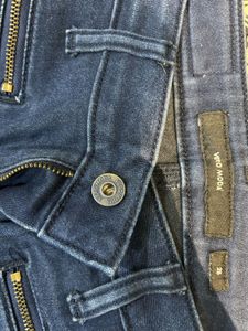 Vero Moda Dark Blue Mid-rise Skinny Jeans Waist-26