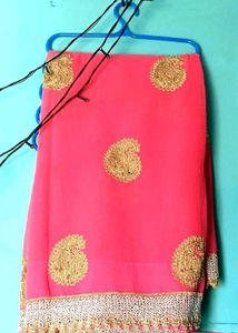Elegant Pink Saree