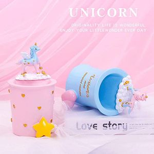 Unicorn Pink Ceramic Pen Holder / Stand