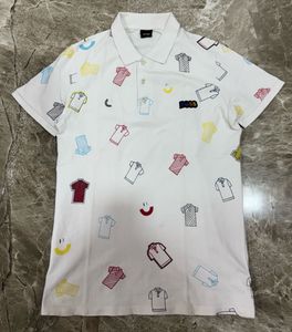 BOSS Colorful Print Polo Shirt