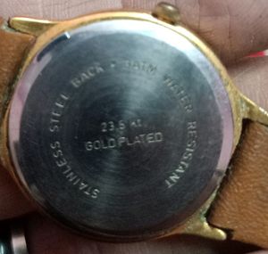 This Is  23 Kart Gold Plated Watch