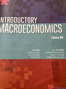 INTRODUCTORY MACROECONOMICS , By TR JAIN , VK Ohri