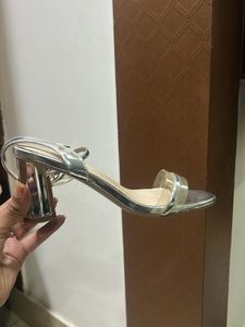 Russo Brunello Silver Heels