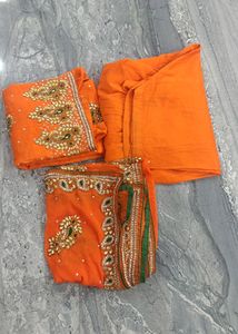 Heavy Soot With Full Dupatta Work💥freebies💥