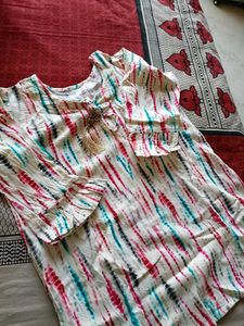 Tie-Dye Print Top