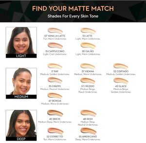 Sugar Matte Match Foundation - 47 Borgia