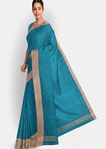 Elegant Blue Saree