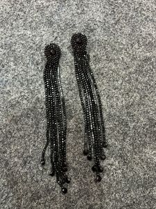 Black Long Earrings 🎬