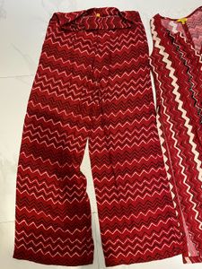 Global Desi Red Kurta Set Of 2