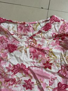 Floral Print Long Sleeve Top