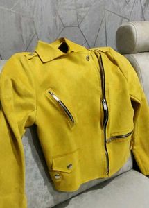 Mustard Crop Jacket