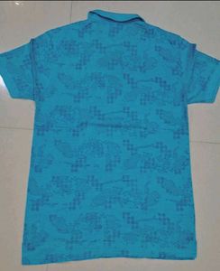 Stylish Blue Polo T-Shirt