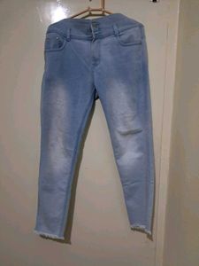 Light Wash Denim Jeans