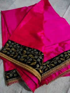 Elegant Pink Saree