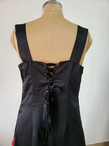 Elegant Black &amp; Red Dress