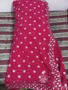 Pink Saree