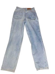 Light Blue Mom Ripped Jeans