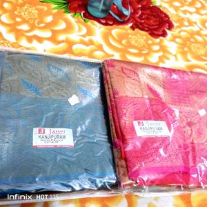 Janvi Kanjipuran Saree