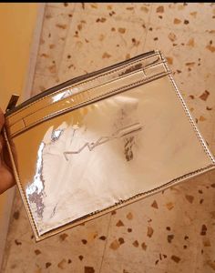 Mac Silver Pouch