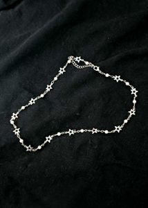 SILVER CHAIN WITH STARS🤍