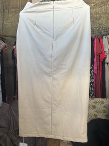 Elegant Faux Leather Skirt