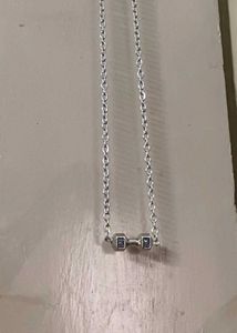 Pink Beaded Dumbbell Bracelet and necklace