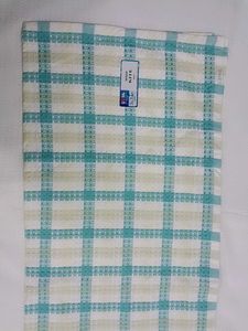 Vintage Plaid Bath Towel